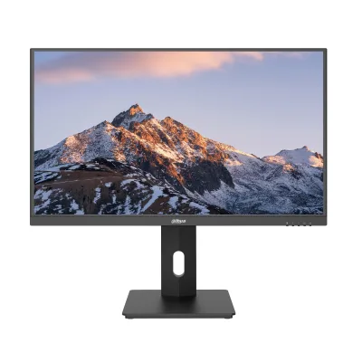 DAHUA U401A 27-Inch 4K UHD USB-C 65W Monitor HDMI 2.1 DisplayPort 1.4 PIP/PBP Ergonomic Stand Black Monitor (DHI-LM27-U401A)