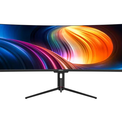 DAHUA EW410CA 49-Inch DQHD 120Hz Curved Gaming Monitor USB-C HDMI 2.1 DisplayPort Adaptive Sync Black Monitor (DHI-LM49-EW410CA)